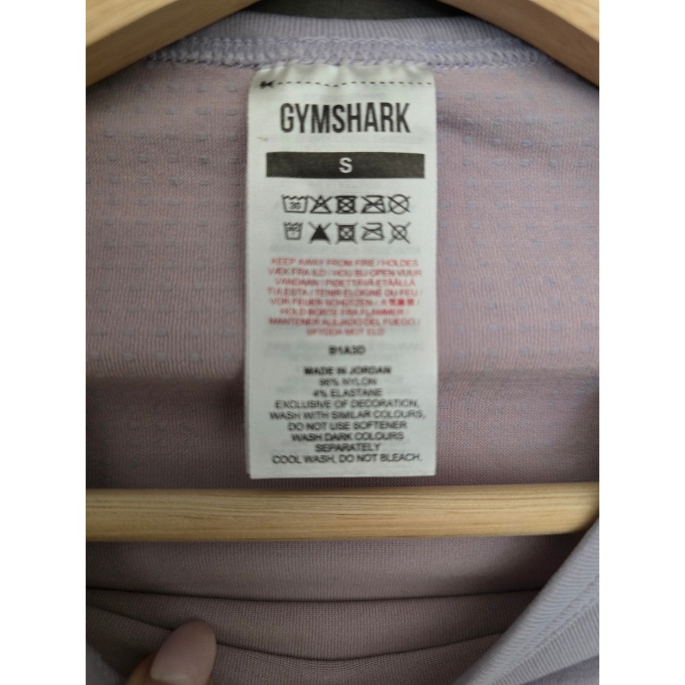 Gymshark Vital Seamless 2.0 Long Sleeve Crop Top Women's Size S - Picture 4 of 8